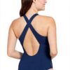 Maillot de bain femme Zoggs Crossback Bleu sport nage