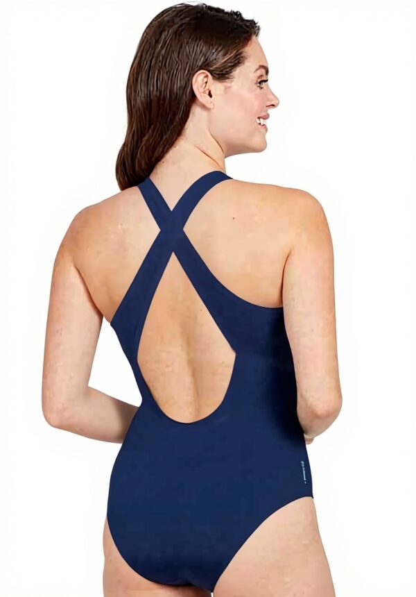 Maillot de bain femme Zoggs Crossback Bleu sport nage