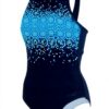 Maillot de bain femme Zoggs Crossback Bleu sport nage