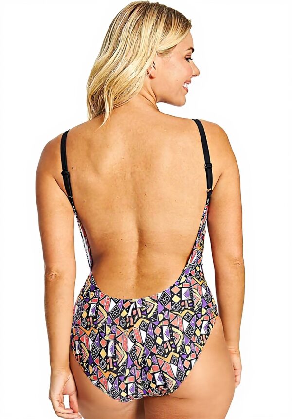 Maillot de bain Zoggs écologique dos profond femme