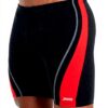 Short de bain Zoggs Eaton Mid Jammer Homme Noir Rouge