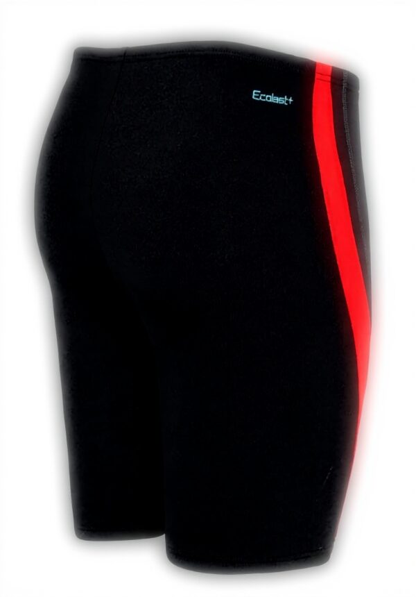 Short de bain Zoggs Eaton Mid Jammer Homme Noir Rouge