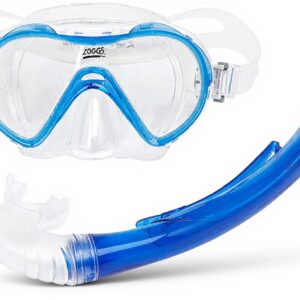 Kit randonnée aquatique Zoggs masque tuba bleu adolescent