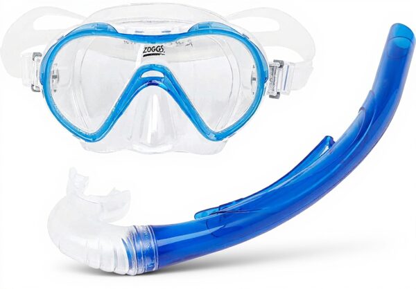 Kit randonnée aquatique Zoggs masque tuba bleu adolescent