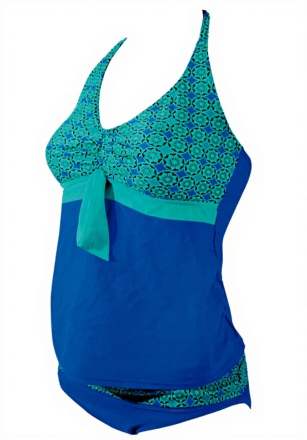 Tankini maternité Zoggs Fairhaven Bleu résistant chlore