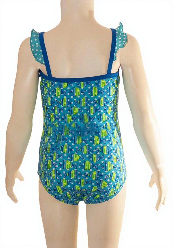 Maillot de bain fille Zoggs Fish Fun Frill élasthanne