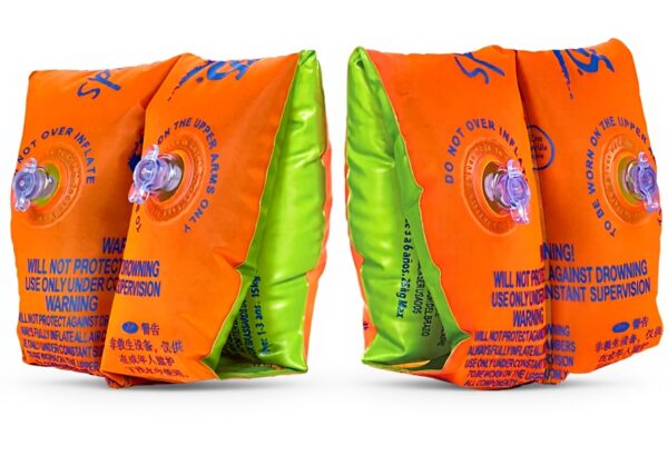 Zoggs Float Bands aide natation enfants 6-12 ans orange