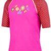 T-shirt UPF 50 Zoggs Fille Protection solaire Rose