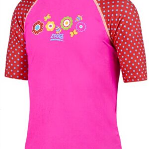 T-shirt UPF 50 Zoggs Fille Protection solaire Rose