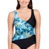 Maillot de bain femme Zoggs croisé V sportif Sea Dreamer