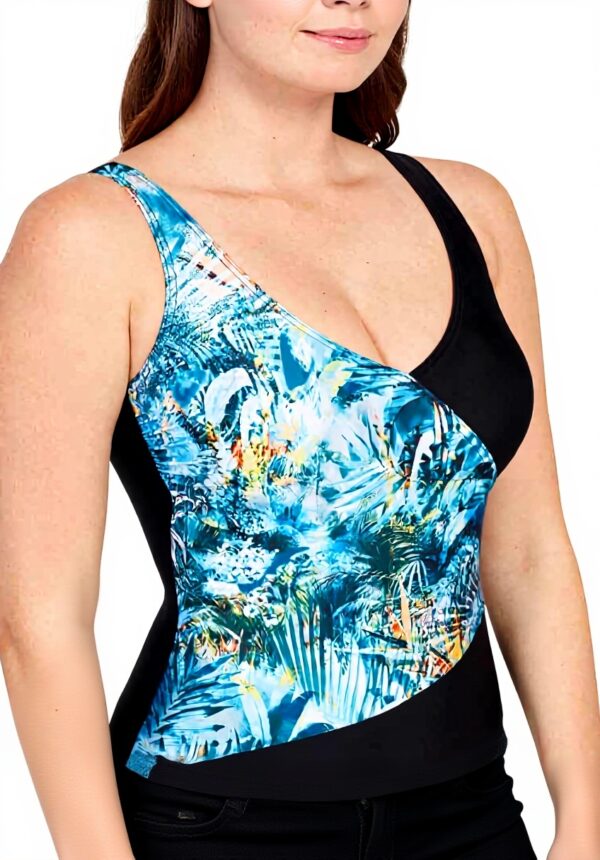 Maillot de bain femme Zoggs croisé V sportif Sea Dreamer