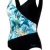 Maillot de bain femme Zoggs croisé V sportif Sea Dreamer