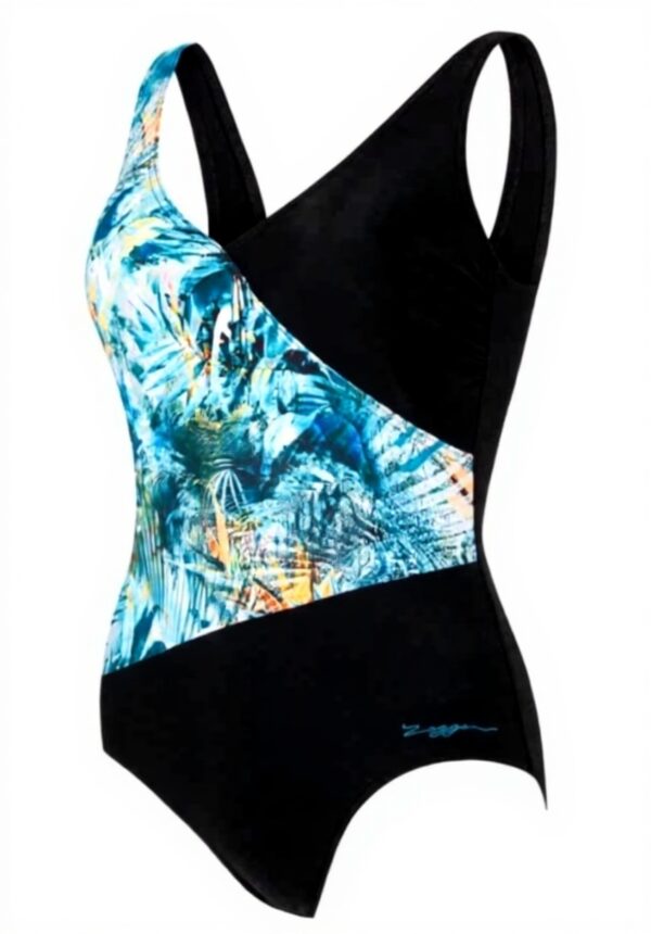 Maillot de bain femme Zoggs croisé V sportif Sea Dreamer