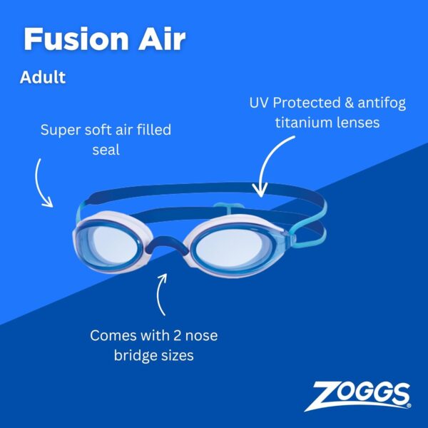 Lunettes de natation Zoggs Fusion Air joints air cushion-1