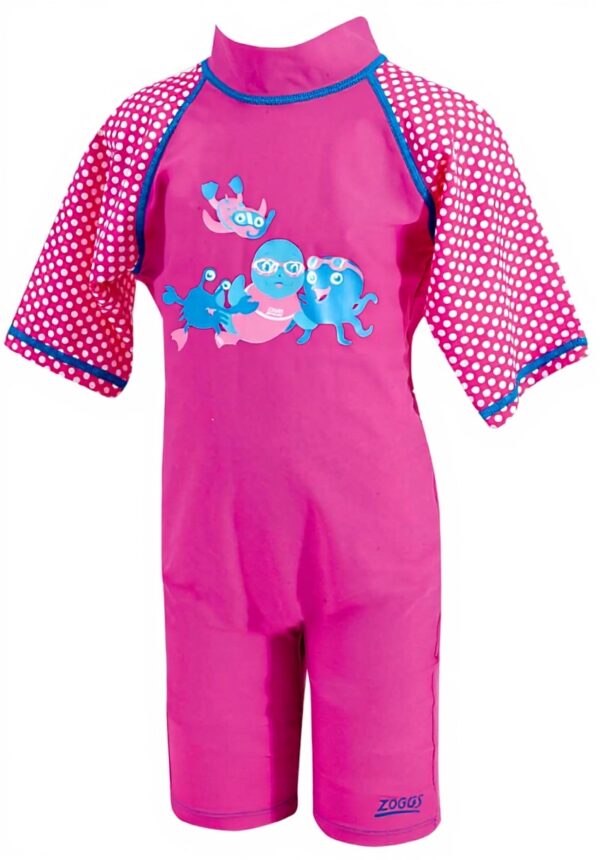 Combinaison protection solaire Zoggs fille UPF 50 1-2 ans