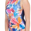 Maillot de bain femme Zoggs Hi Front compétition Biarritz-6