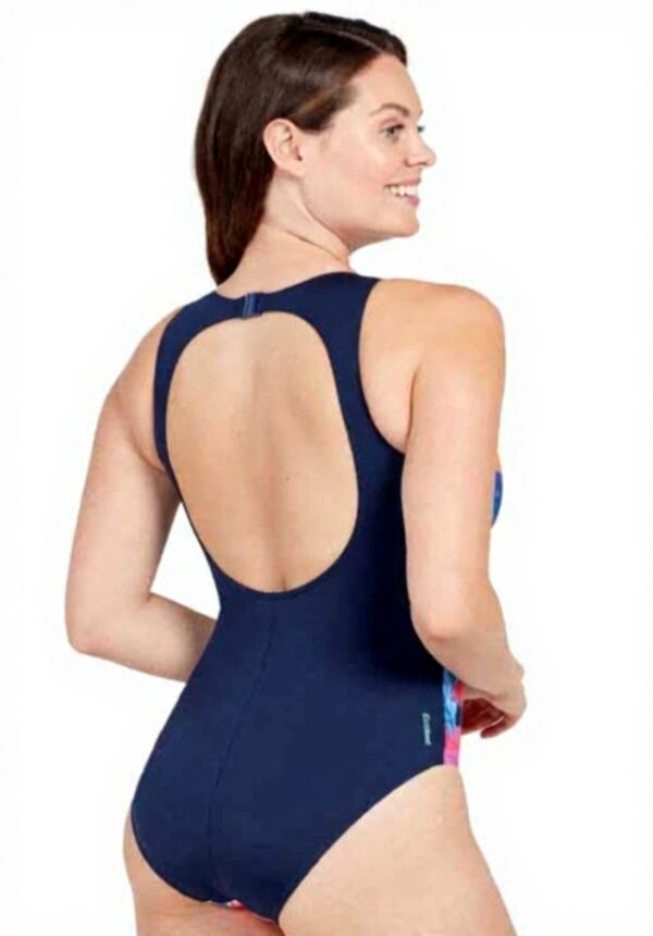 Maillot de bain femme Zoggs Hi Front compétition Biarritz