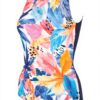 Maillot de bain femme Zoggs Hi Front compétition Biarritz