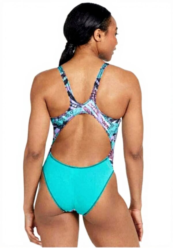 Maillot une pièce Zoggs imprimé Breakaway femme natation