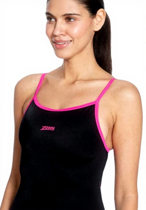 Maillot de bain Zoggs Kona Triback Noir Femme