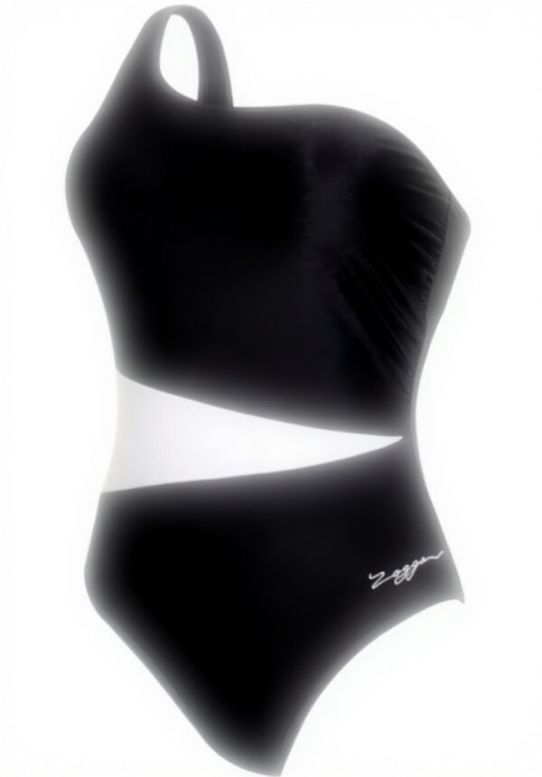 Maillot de bain une pièce Zoggs éco tissu épaule unique