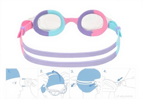 Lunettes de natation Zoggs Little Bondi enfant anti-buée