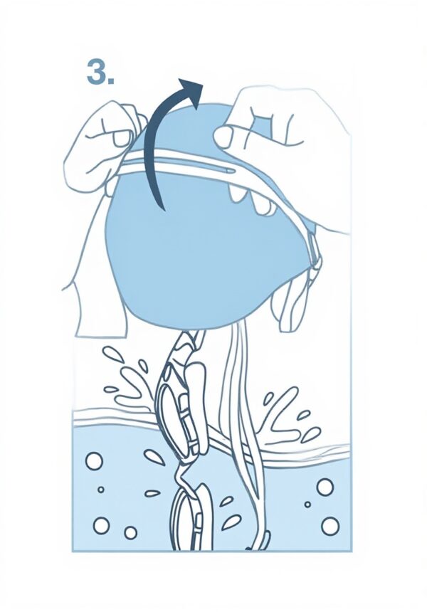 Lunettes de natation Zoggs Little Sonic Air enfant anti-buée