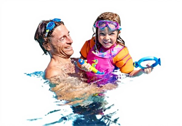 Lunettes de natation Zoggs Phantom Kids masque silicone