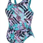 Maillot une pièce Zoggs imprimé Breakaway femme natation