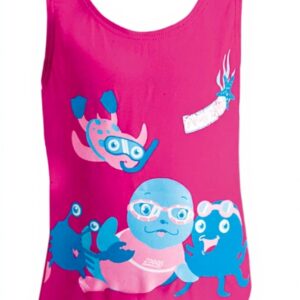Maillot de bain fille Zoggs Miss Zoggy technique rose