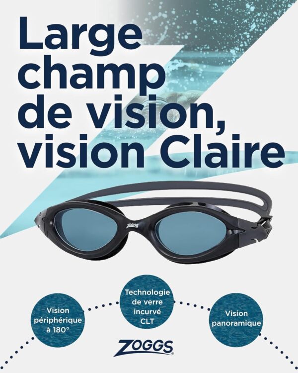 Lunettes de natation Zoggs Panorama adultes antibuée-1