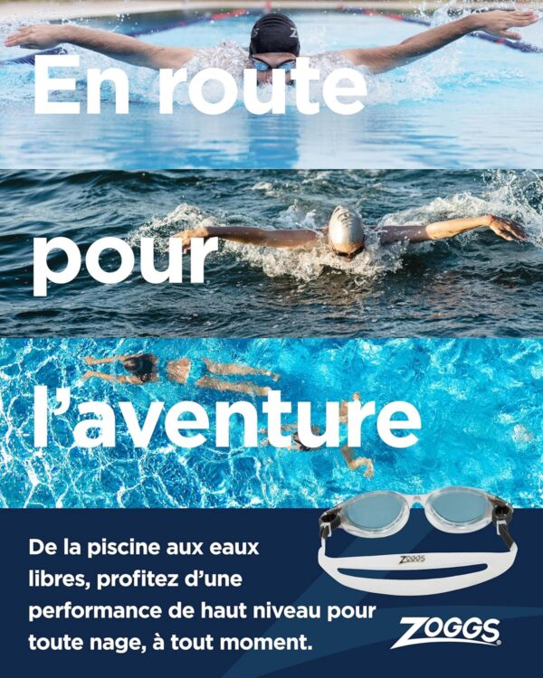 Lunettes de natation Zoggs Panorama adultes antibuée-2