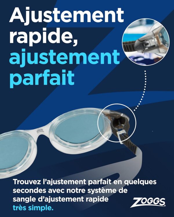 Lunettes de natation Zoggs Panorama adultes antibuée-3