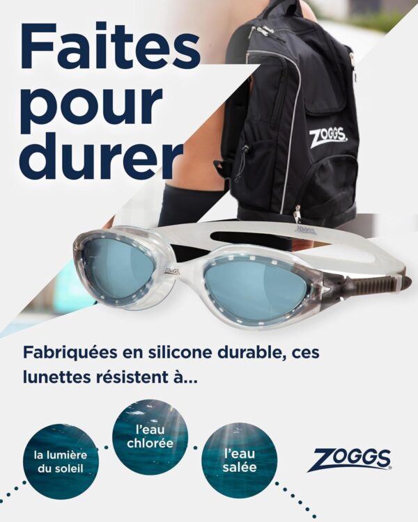 Lunettes de natation Zoggs Panorama adultes antibuée-4