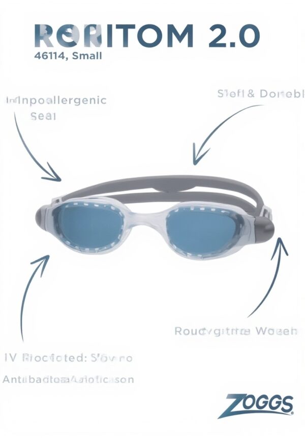 Lunettes de natation Zoggs Phantom 2.0 S Clear Grey Tint