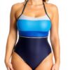 Maillot de bain Zoggs Pop Block T tissu écologique femme