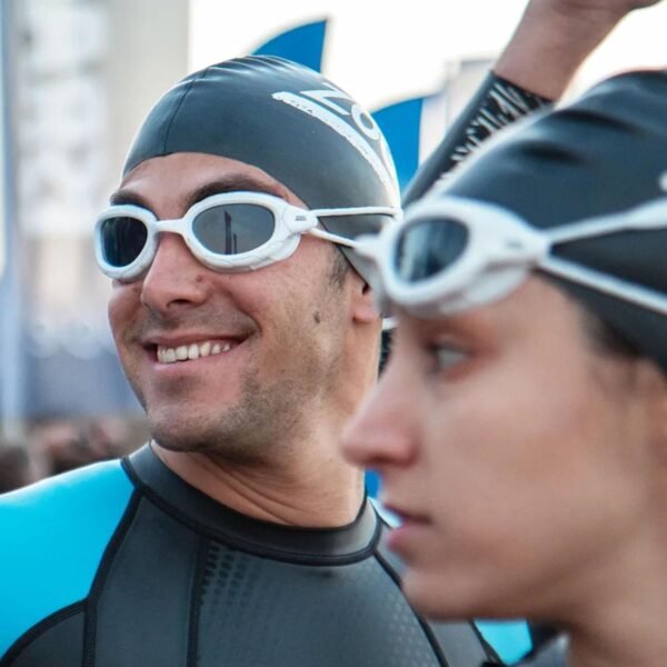 Lunettes de natation Zoggs Predator Mirror Titanium unisexe-6