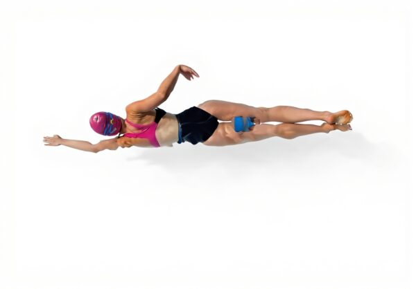 Pull Buoy Zoggs M Bleu Flottabilité Optimale Entraînement