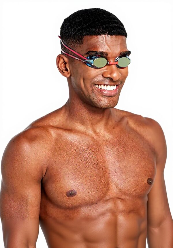 Lunettes natation Zoggs Racer Titanium anti-buée miroir