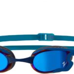 Lunettes de natation Zoggs Raptor HCB Miroir Bleu-0