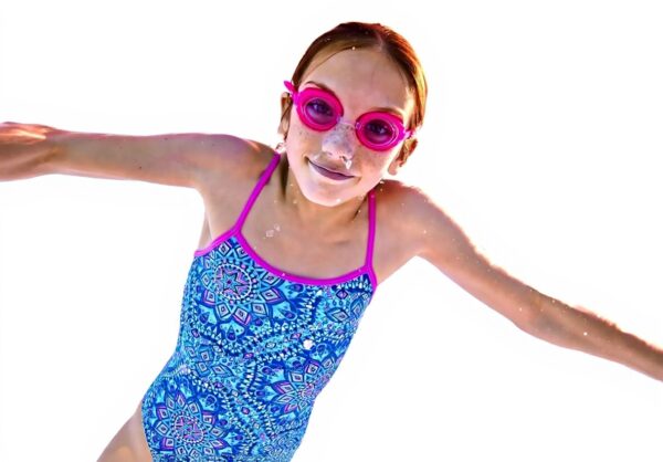 Lunettes de natation Zoggs Ripper Fille anti-buée UV