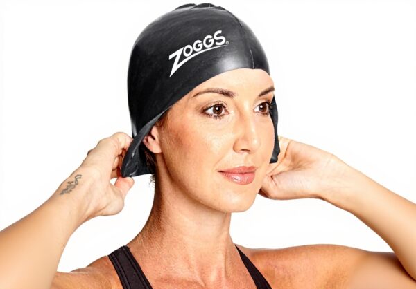 Bonnets de bain Zoggs silicone adulte ajustement