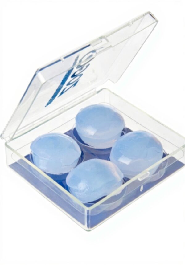 Bouchons doreilles Zoggs Silicone Clair Réutilisable Adulte