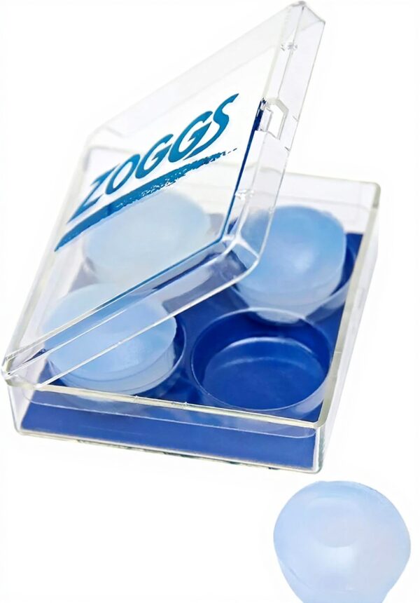 Bouchons doreilles Zoggs Silicone Clair Réutilisable Adulte