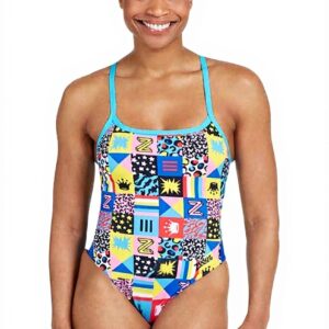 Maillot de bain femme Zoggs Sky Back E compétition