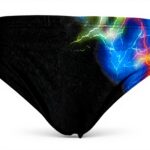 Zoggs Storm Racer Maillot Homme Noir Multicolore Ecolast