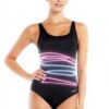 Maillot de bain femme Zoggs Sumatra ajustable dos échancré