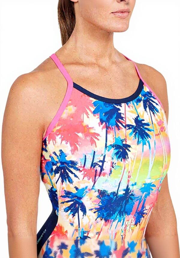 Maillot de bain femme Zoggs Tri Back design sportif