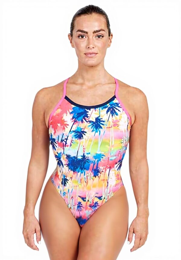 Maillot de bain femme Zoggs Tri Back design sportif