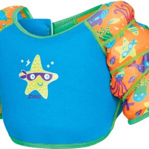 Gilet de flottaison Zoggs natation enfant polyester néoprène